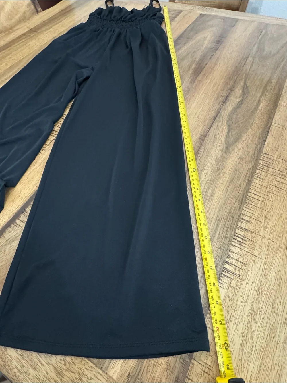 Ardene Black Smocked Bodice Jumpsuit SP